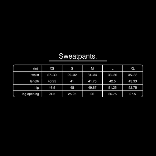 PEACE & PAIN sweats